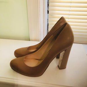 Nine West nude heels